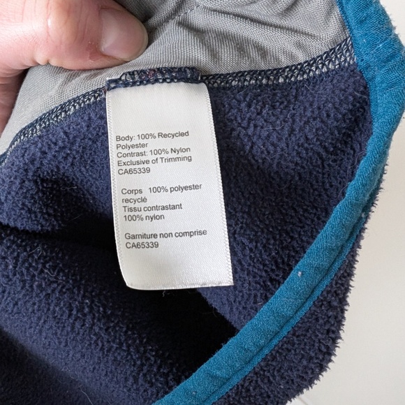 MEC Fleece Pullover Mountain Equipment Company Long Sleeve Quarter Button Up - Picture 6 of 10